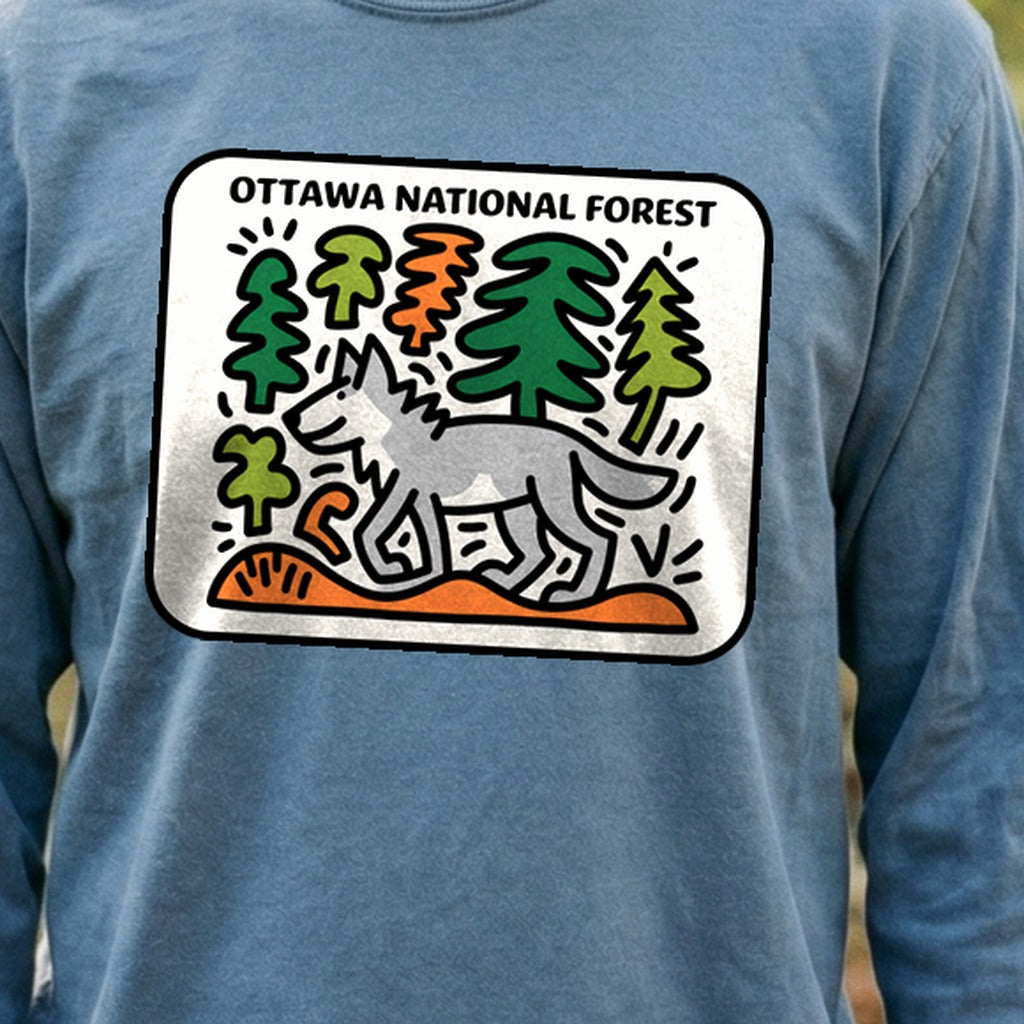 Ottawa National Forest Cotton Long Sleeve
