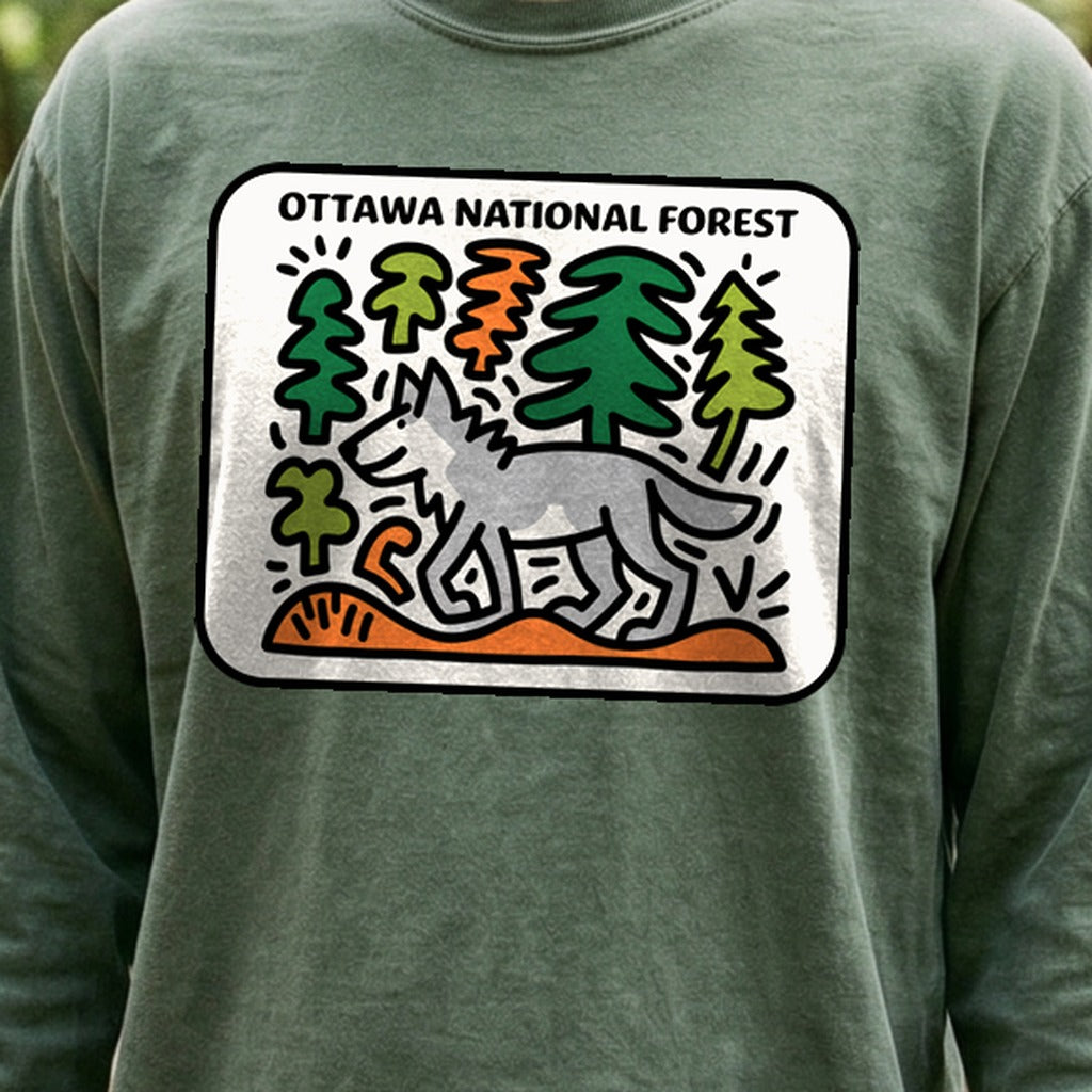 Ottawa National Forest Cotton Long Sleeve