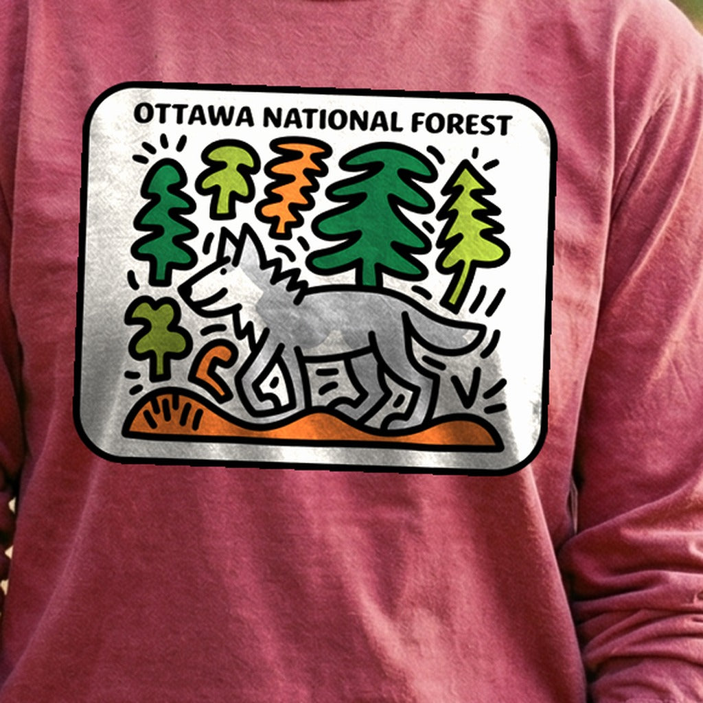 Ottawa National Forest Cotton Long Sleeve