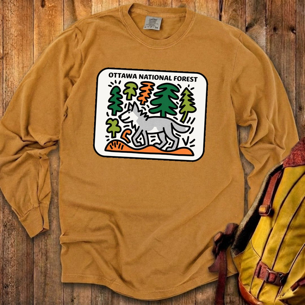 Ottawa National Forest Cotton Long Sleeve