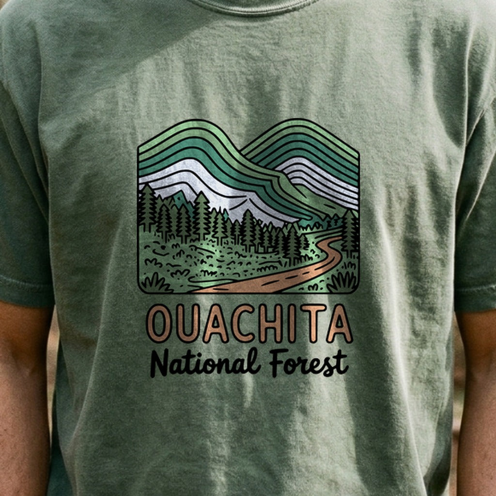 Ouachita National Forest Cotton T-Shirt