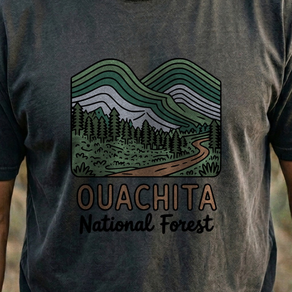 Ouachita National Forest Cotton T-Shirt