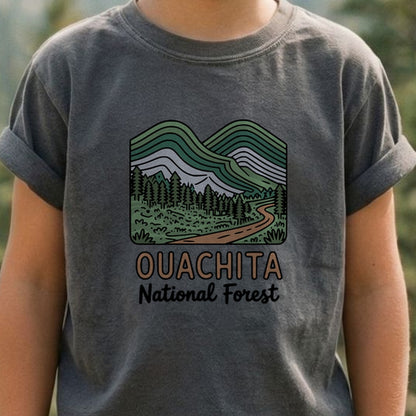 Ouachita National Forest Kids Cotton T-Shirt