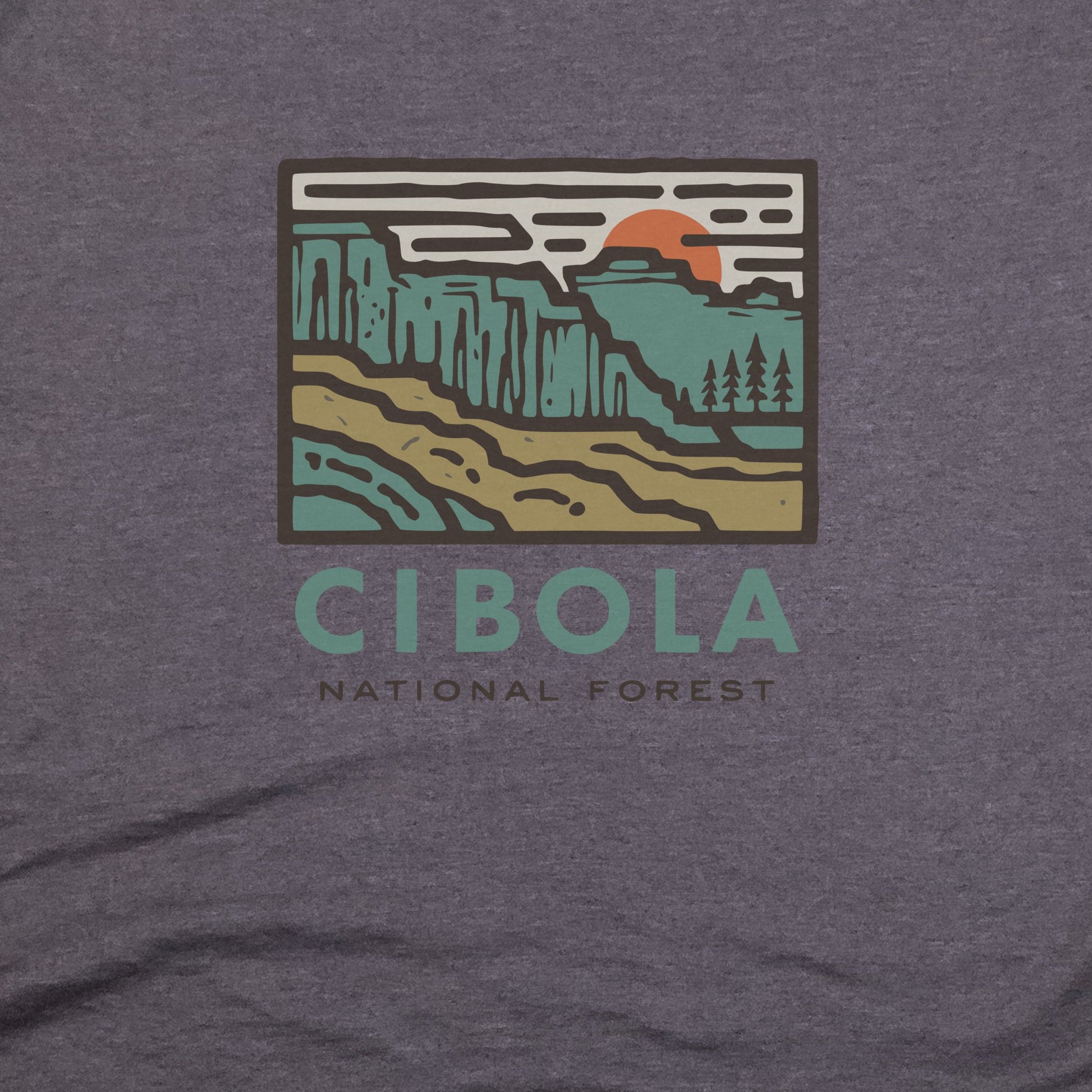 Cibola National Forest T-Shirt Adventure and Outdoors Themed T-Shirt
