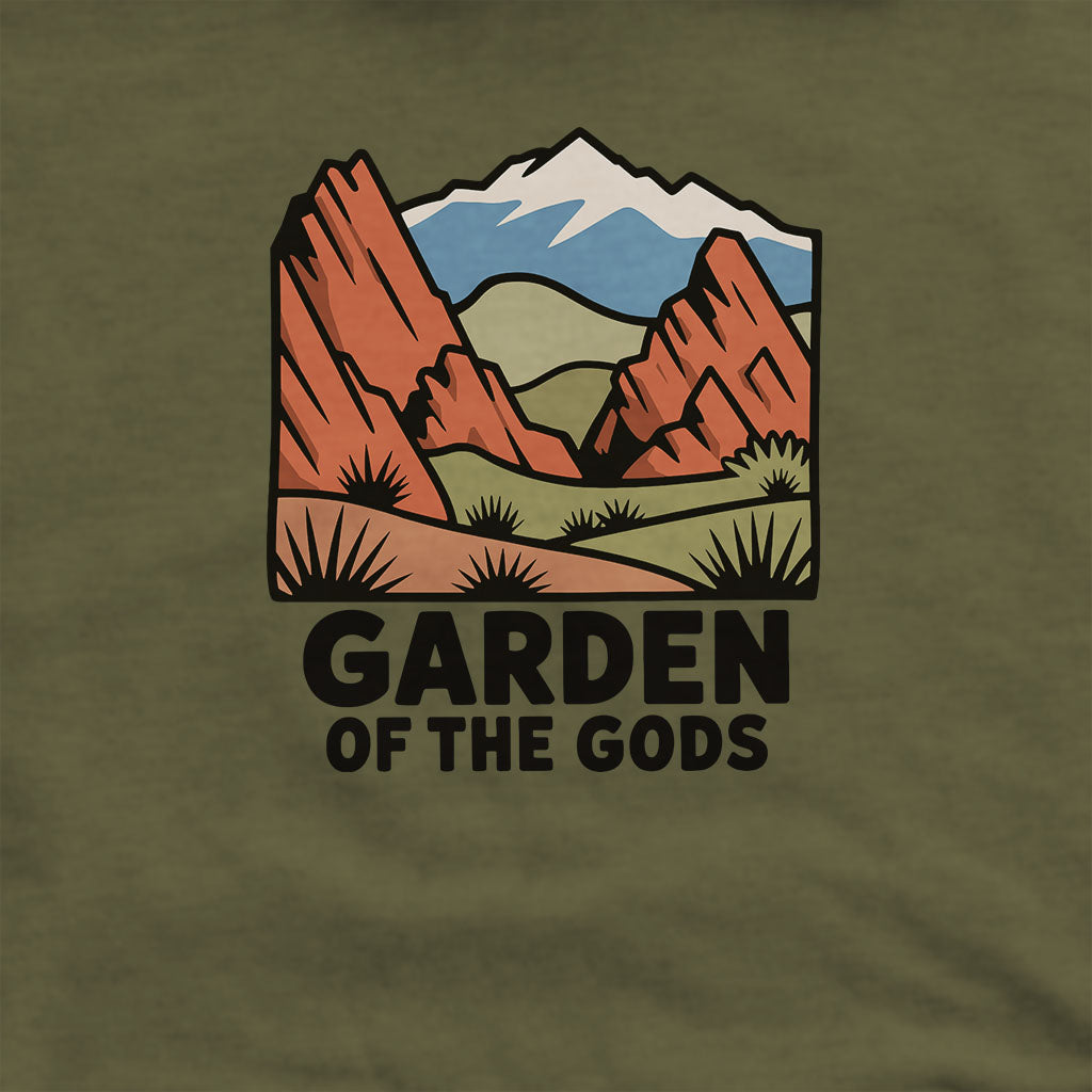 Garden of the Gods Hoodie Adventure and Outdoors Themed Hoodie