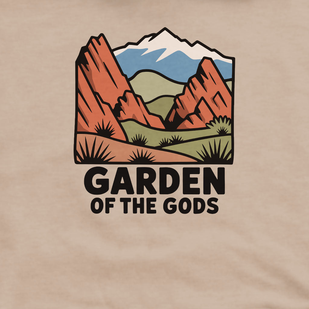 Garden of the Gods Crewneck Sweatshirt Adventure and Outdoors Themed Sweatshirt