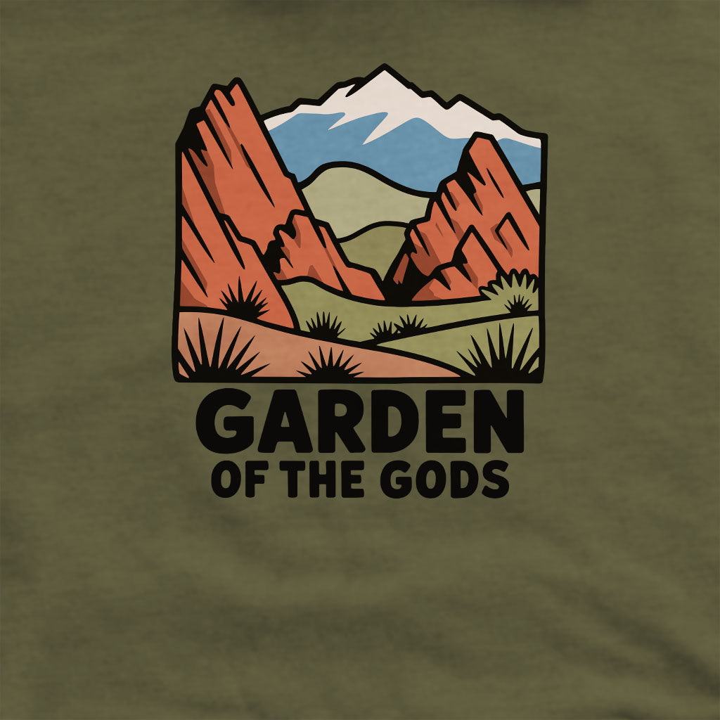 Garden of the Gods Crewneck Sweatshirt Adventure and Outdoors Themed Sweatshirt