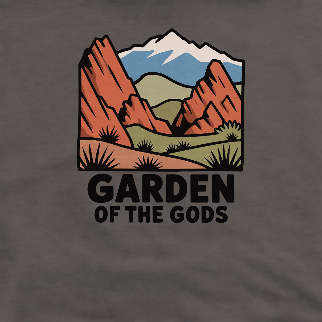 Garden of the Gods Crewneck Sweatshirt Adventure and Outdoors Themed Sweatshirt