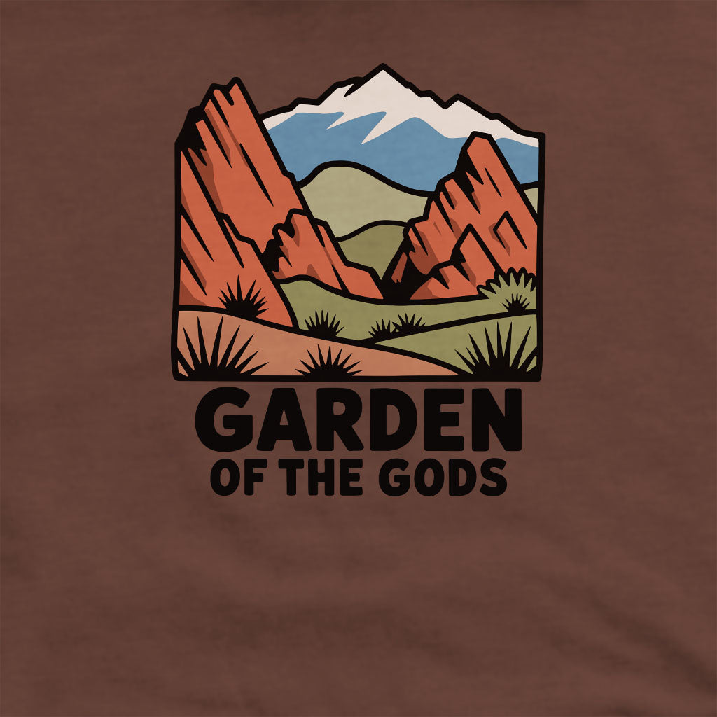 Garden of the Gods Crewneck Sweatshirt Adventure and Outdoors Themed Sweatshirt