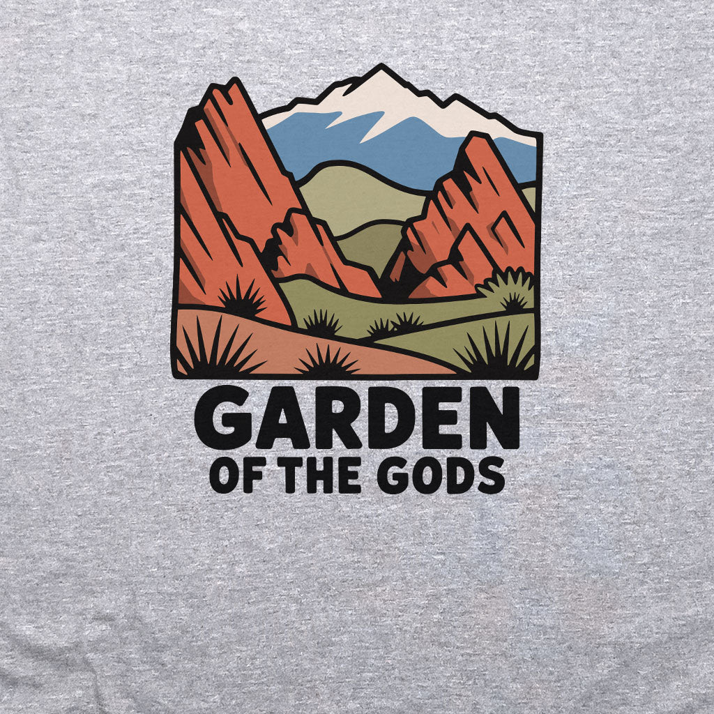 Garden of the Gods Crewneck Sweatshirt Adventure and Outdoors Themed Sweatshirt