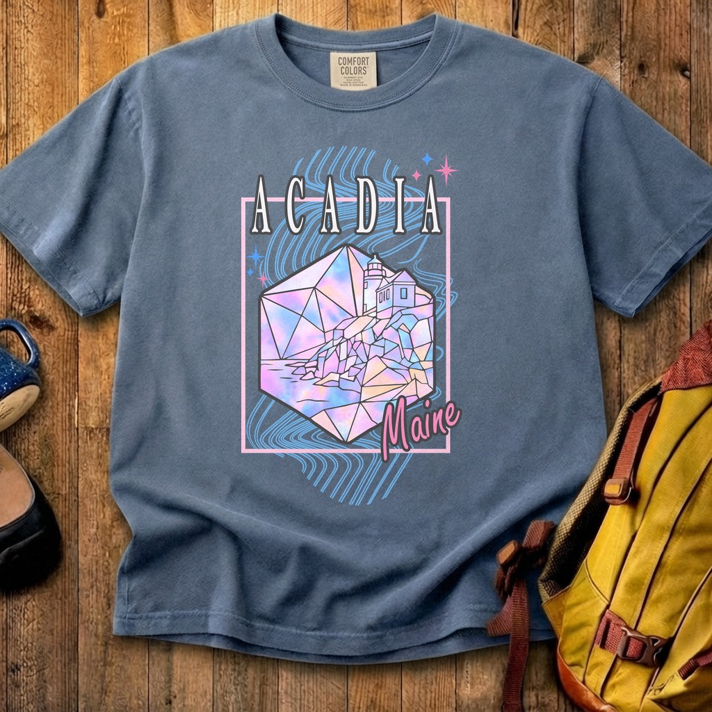 Acadia Retro 80's Cotton T-Shirt