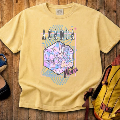 Acadia Retro 80's Cotton T-Shirt