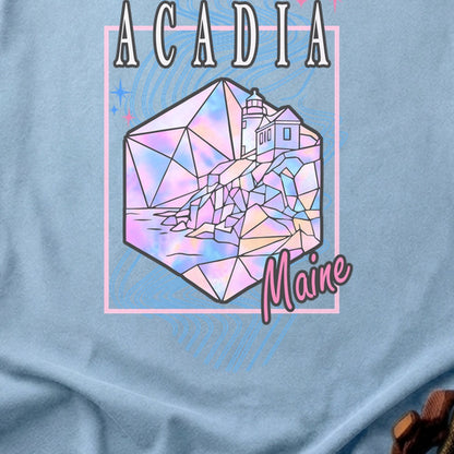 Acadia Retro 80's Cotton T-Shirt
