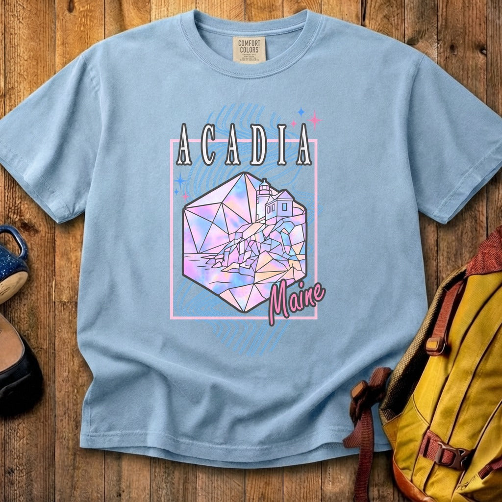 Acadia Retro 80's Cotton T-Shirt