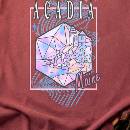 Acadia Retro 80's Cotton T-Shirt