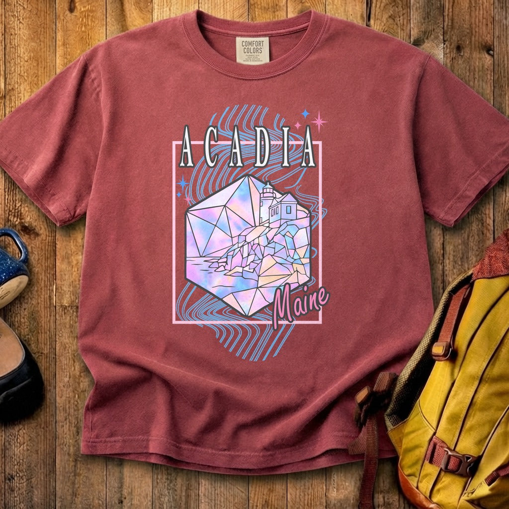 Acadia Retro 80's Cotton T-Shirt