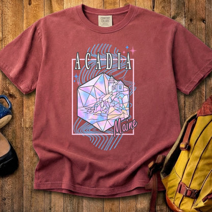 Acadia Retro 80's Cotton T-Shirt