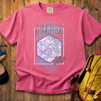 Acadia Retro 80's Cotton T-Shirt