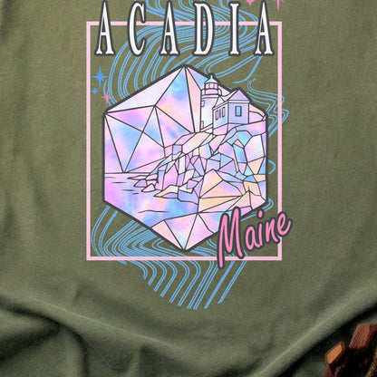 Acadia Retro 80's Cotton T-Shirt