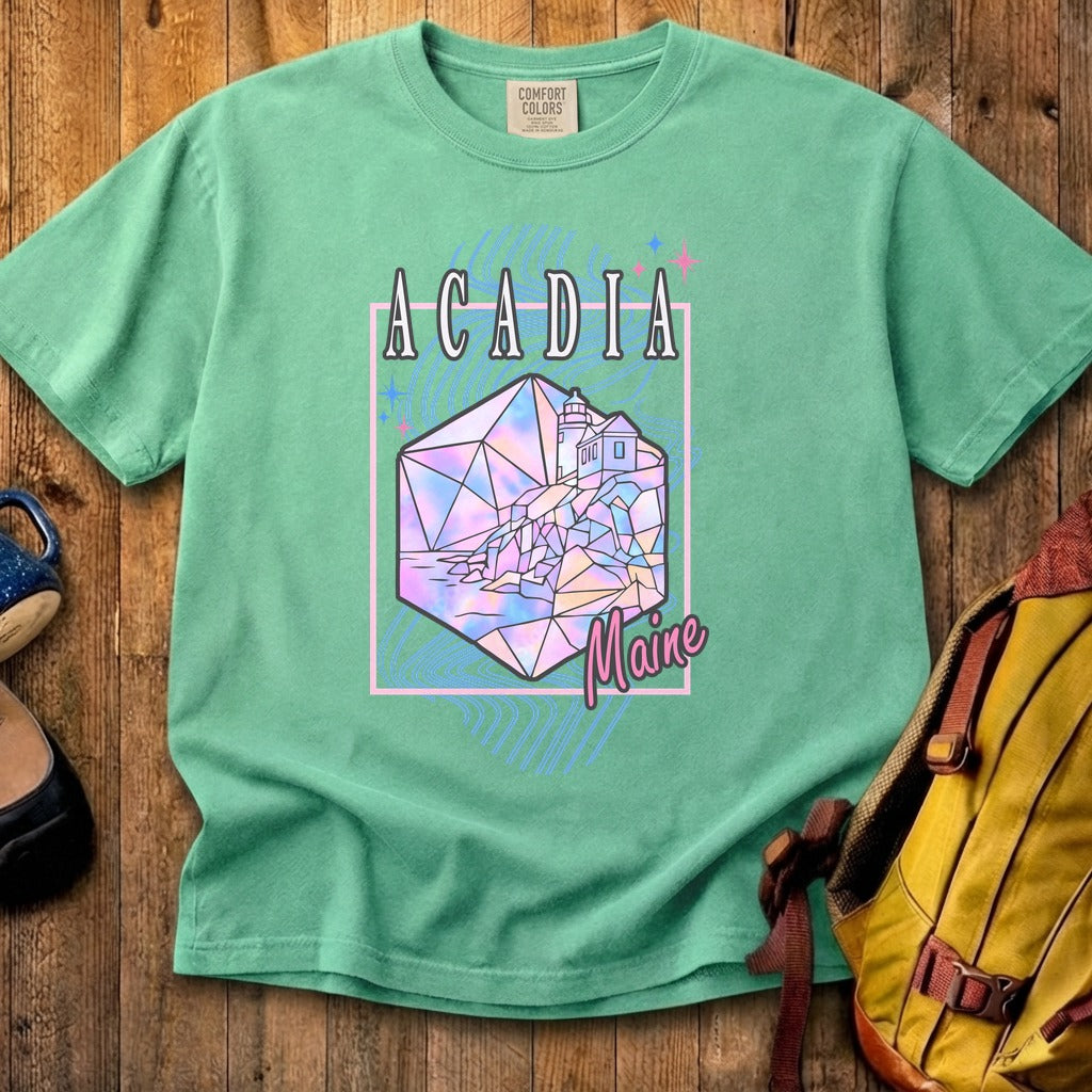 Acadia Retro 80's Cotton T-Shirt