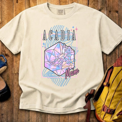 Acadia Retro 80's Cotton T-Shirt