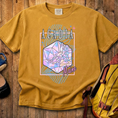 Acadia Retro 80's Cotton T-Shirt