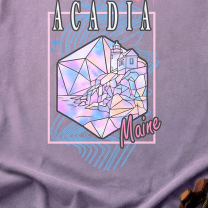 Acadia Retro 80's Cotton T-Shirt