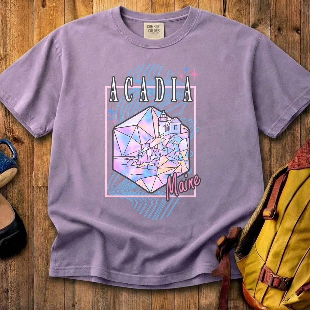 Acadia Retro 80's Cotton T-Shirt