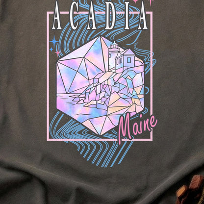 Acadia Retro 80's Cotton T-Shirt