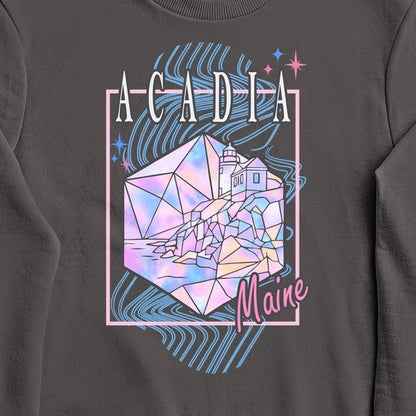 Acadia Retro 80's Crewneck Sweatshirt