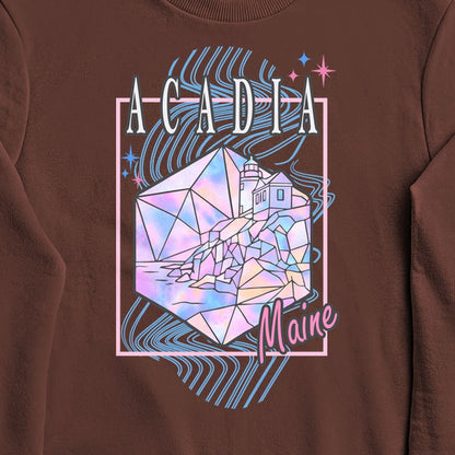 Acadia Retro 80's Crewneck Sweatshirt