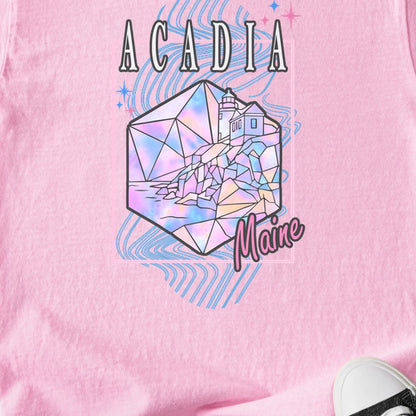 Acadia Retro 80's Kids Cotton T-Shirt