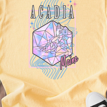 Acadia Retro 80's Kids Cotton T-Shirt