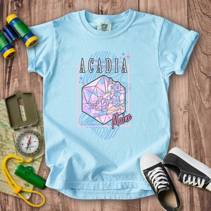 Acadia Retro 80's Kids Cotton T-Shirt