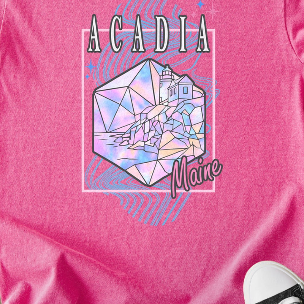 Acadia Retro 80's Kids Cotton T-Shirt
