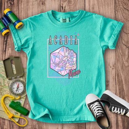 Acadia Retro 80's Kids Cotton T-Shirt