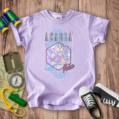 Acadia Retro 80's Kids Cotton T-Shirt