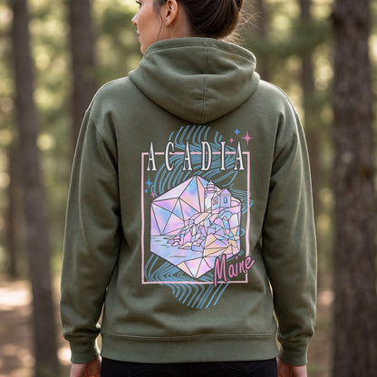Acadia Retro 80's Hoodie