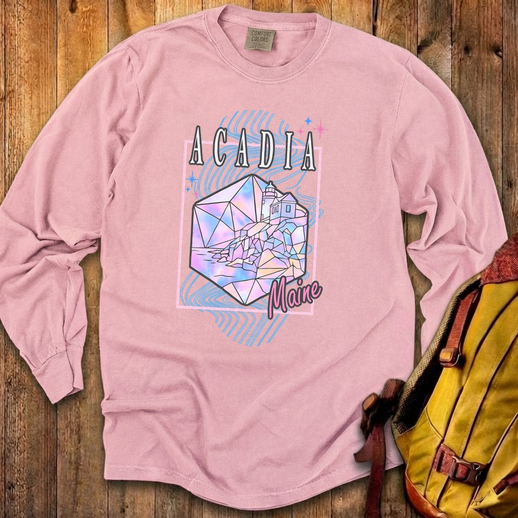 Acadia Retro 80's Premium Long Sleeve