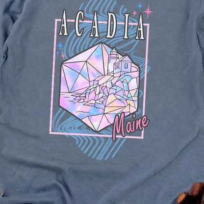 Acadia Retro 80's Premium Long Sleeve