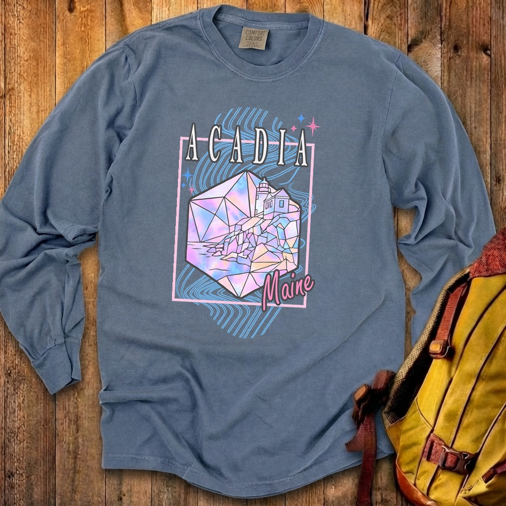 Acadia Retro 80's Premium Long Sleeve