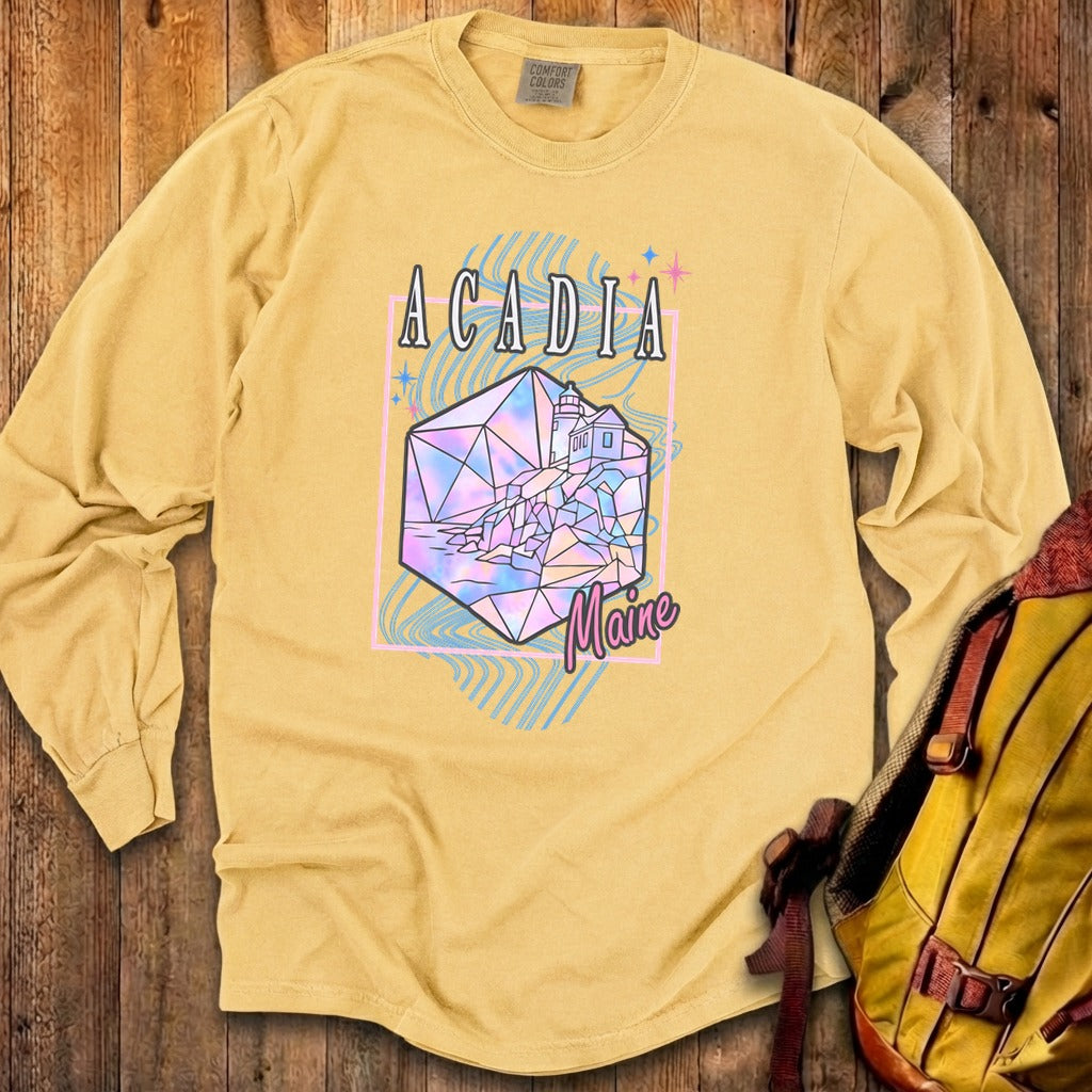 Acadia Retro 80's Premium Long Sleeve
