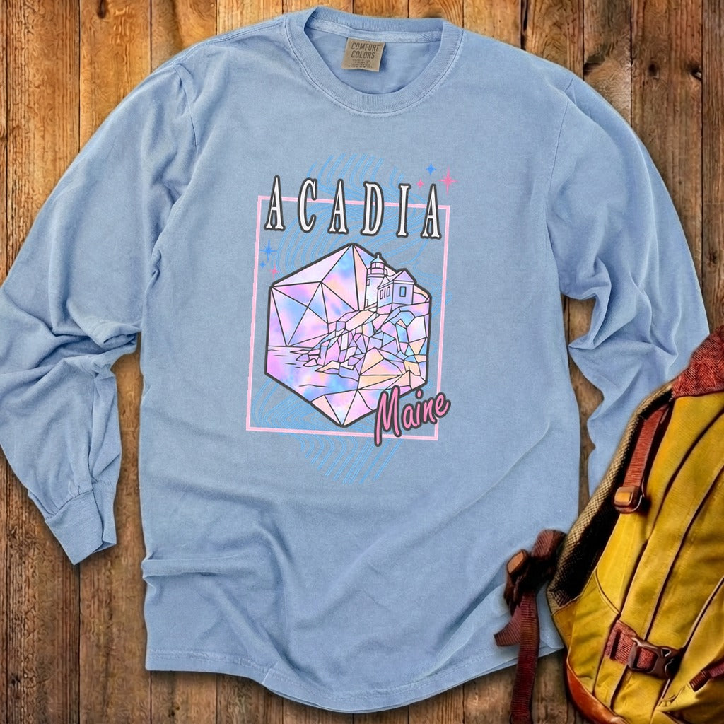 Acadia Retro 80's Premium Long Sleeve