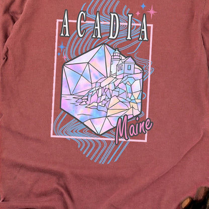 Acadia Retro 80's Premium Long Sleeve