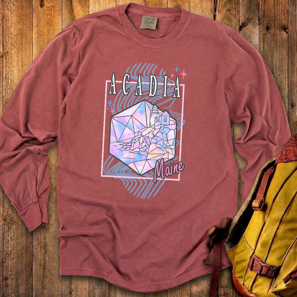Acadia Retro 80's Premium Long Sleeve