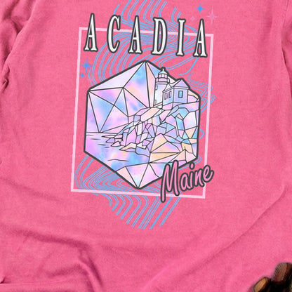 Acadia Retro 80's Premium Long Sleeve