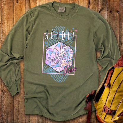 Acadia Retro 80's Premium Long Sleeve