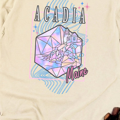 Acadia Retro 80's Premium Long Sleeve