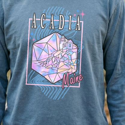 Acadia Retro 80's Premium Long Sleeve