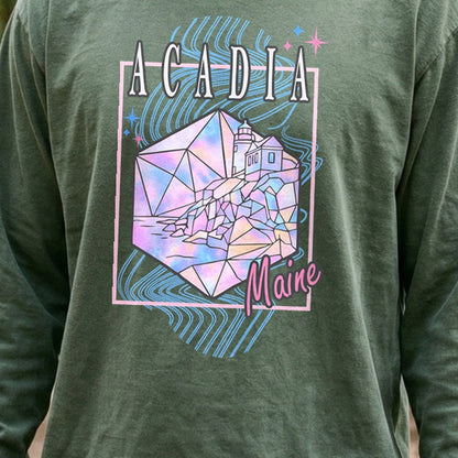 Acadia Retro 80's Premium Long Sleeve
